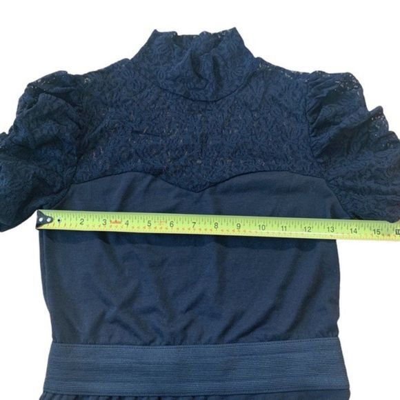 Black Fitted Seductions Dress Size Small - Picture 6 of 8